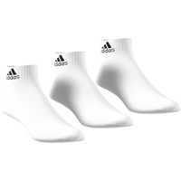 Adidas Cushioned Ankle 3er Pack white/white/white 46-48