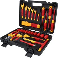 KS Tools Isolierter Werkzeug-Satz für Hybrid- und Elektrofahrzeuge, 26-tlg - 117.1895