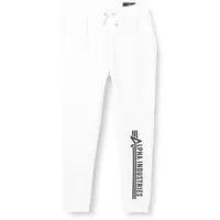 Alpha Industries Jogger Jogginghose für Herren White