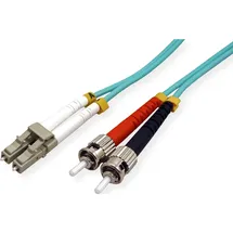 Value LWL-Kabel LC/ST, türkis,