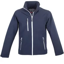 BMS Softshelljacke "Jacke Softshell Herren Stealth" in Blau | Gr.: L