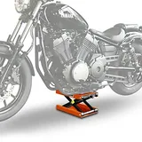 ConStands - Motorrad-Hebebühne für Honda Shadow 750 Black Spirit, Shadow VT 1100 C3 Aero Hydraulisch Sicherung Orange