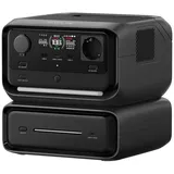 ECOFLOW RIVER 3 Max Tragbare Powerstation, 572 Wh LFP Batterie, bis zu 1 200 W Leistung,
