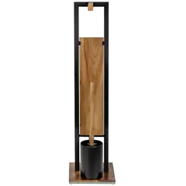Wenko WC-Bürstengarnitur Rivalta Acacia Braun