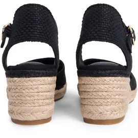 Tommy Hilfiger Mid Wedge Espad Closed Toe Damen Schwarz 41