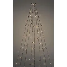 INDA-EXCLUSIV LED Lichterkette 2 m warmweiß