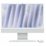 195950081039 iMac 24 inch: M4 10/10, 16GB, 256GB SSD - Silver Nano Apple