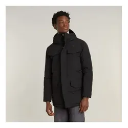 G-Star für Herren. D25381-D419-6484 Wodan Padded Parka schwarz (XS), Lässig, Polyamid, Nachhaltig