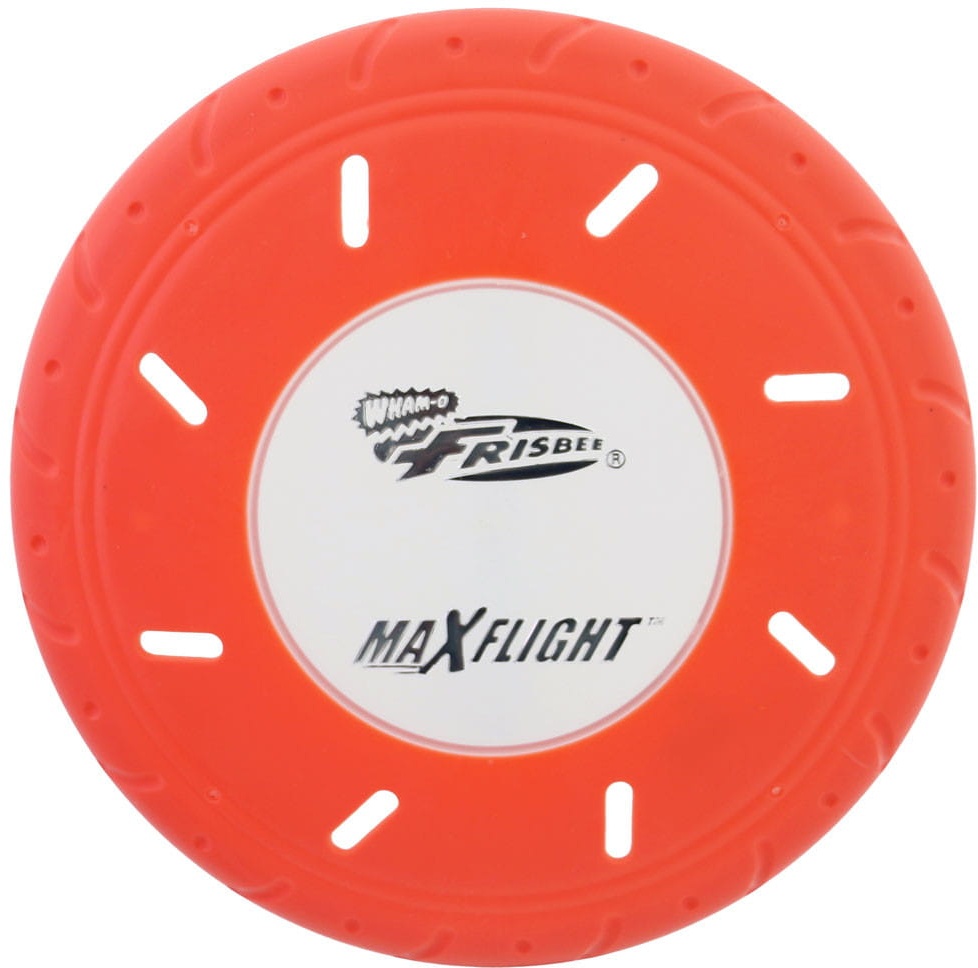 Wham-O Frisbee Max Flight Glow Red Frisbee     