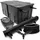 Wiltec Sunsun Brunnen - Gartenteich, Filter Set 60000l Teich 72w, Teichklärer Neo10000 80w, Pumpe 25m Schlauch