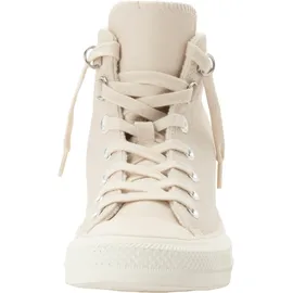 Converse Chuck Taylor All Star Leather High Damen Beige 38