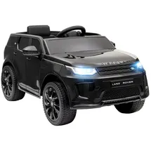 aiyaplay Kinder Elektroauto 12V Kinderauto mit 2,4G Fernbedienung, Musik, Hupe, Elektrofahrzeug mit LED-Lichtern, USB/MP3-Anschluss, 3-5 km/h, für Kinder 3-6 Jahre, Schwarz