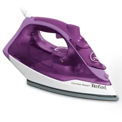 Tefal FV2836 Trocken- & Dampfbügeleisen Keramik-Bügelsohle 2400 W Violett, Weiß