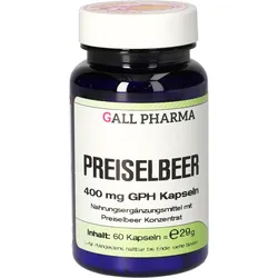 GPH Preiselbeer 400mg Kapseln 60 Stück