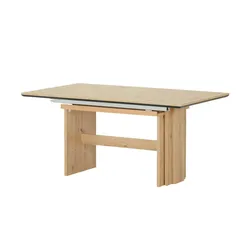 Wangentisch  ausziehbar  ¦ holzfarben ¦ Maße (cm): B: 95 H: 76