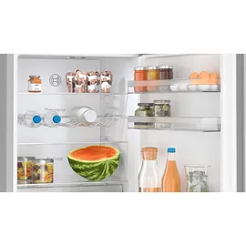 Bosch Serie 4 KGN362LBF Kühl-Gefrierkombination (321 l, 1860 mm hoch, Metall-Optik)