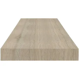 vidaXL Wandregal 80 x 23,5 x 3,8 cm Eiche