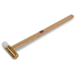HBM-Schmuckhammer mit Nylon und Messingkopf