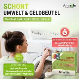 AlmaWin Colorwaschmittel Pulver 1 kg