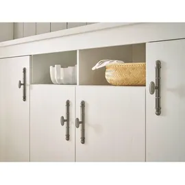 furn.design Sideboard 200 x 104 x 45 cm Weiß