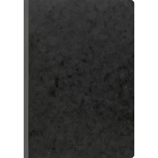 Brunnen Notizbuch FACT!plus DIN A4 liniert, schwarz Softcover 192 Seiten