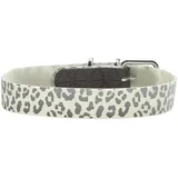 Hunter Halsband Convenience Reflect Glow S-M (45), weiß Leopardenmuster