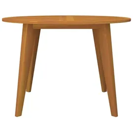 vidaXL Gartentisch Ø 110 x 75 cm Braun