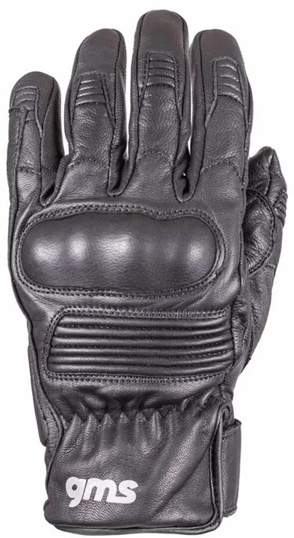 GMS Fuel wasserdichte Motorrad Handschuhe, schwarz, Größe M für Männer