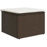 vidaXL Gartenhocker 55 x 55 x 37 cm braun