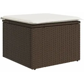 vidaXL Gartenhocker 55 x 55 x 37 cm braun
