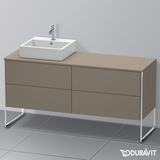 Duravit XSquare Waschtischunterschrank, 4 Auszüge, XS4924L9090