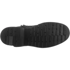 WALDLÄUFER Winterboots WALDLÄUFER "HITOMI", Damen, Gr. 6 (39), schwarz, Nubukleder, Schuhe Winterboots, Outdoorboots, Schnürboots mit Lammfellfutter, H-Weite