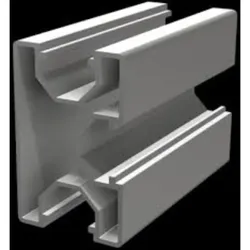 Varista Montageschiene 7045, Länge 4,35 m, Aluminium grau