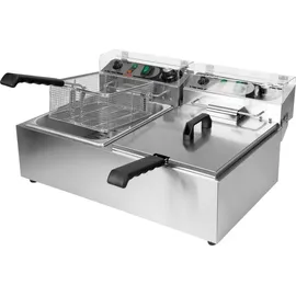 Yato Gastro Fritteuse 2x6L 2x3000W 425x580x305mm