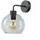 Licht-Erlebnisse Kugel Wandlampe (B17xH28) Schwarz