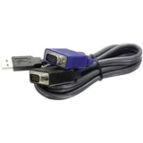 TRENDNET KVM Adapter 3.1 m Schwarz