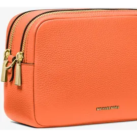 Michael Kors Bryant Medium Schultertasche Baumwolle/Leder Orange