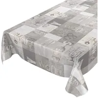 ANRO Wachstuchtischdecke Wachstuch Wachstischdecke Tischdecke abwaschbar Industry Modern Used