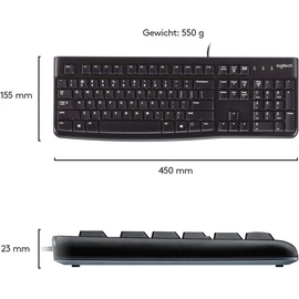 Logitech K120 for Business ES schwarz