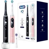 Oral-B iO Series 6 black lava + 2. Handstück pink sand + Aufsteckbürste