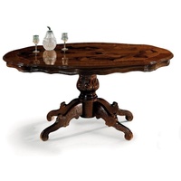 JVmoebel Esstisch, Klassischer Couchtisch Tisch Wohnzimmer Tische Barock Holz Couchtische Kaffee braun