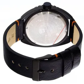 Swiss Alpine Military Navy Leder 44 mm 7066.1579SAM