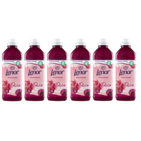 6x Lenor Gelsomino Scarlatto Konzentrierter Weichspüler Scarlet Jasmine 966ml