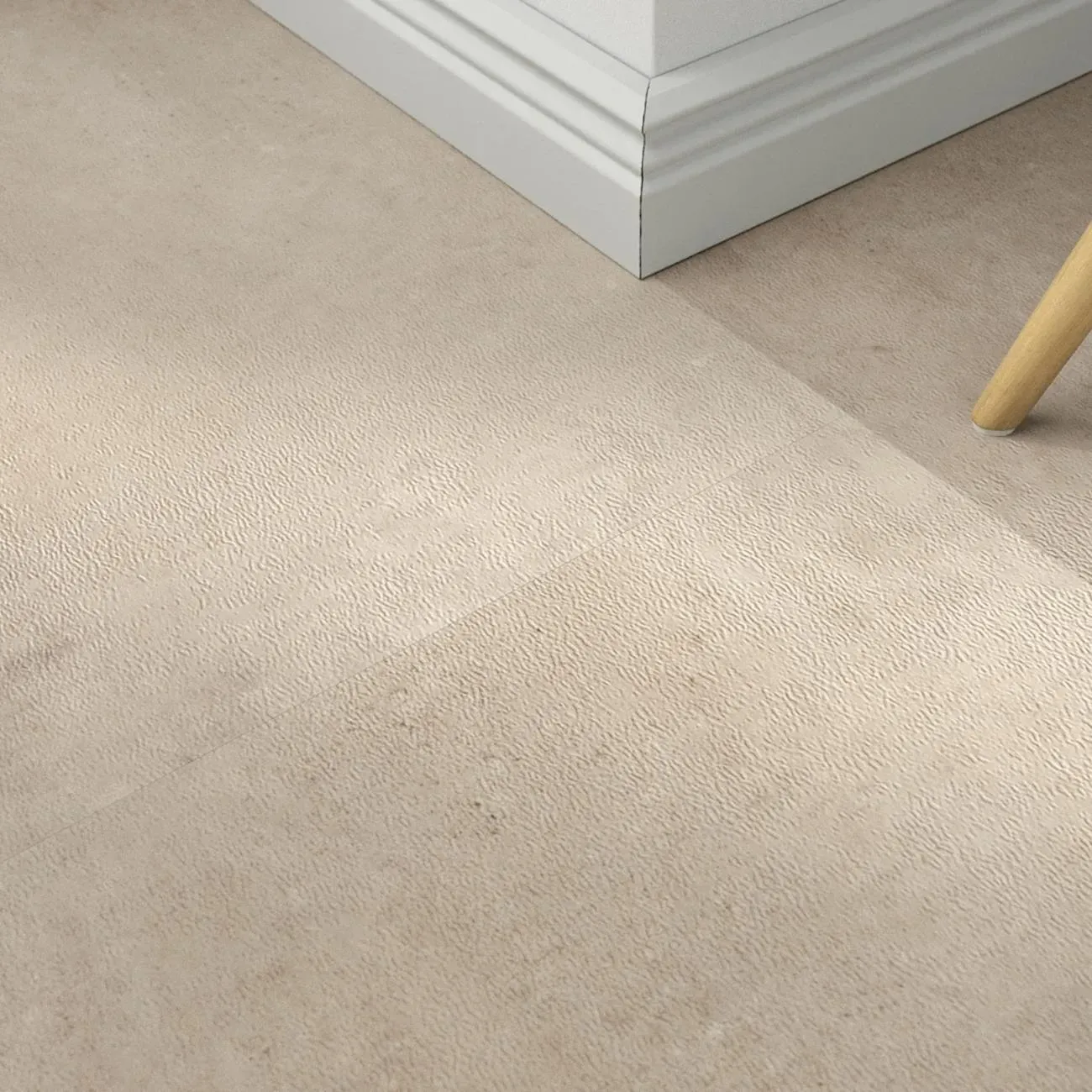 Klick-Vinyl Makula Sand – inkl. Dämmung & Fußleisten