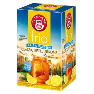 Teekanne Tee Frio Classic Eistee Zitrone 18 Teebeutel, 45g