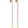 Leki HRC Langlaufstöcke 115 cm pink/gelb/mehrfarbig