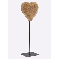 Dekoobjekt, beige (natur), B:17cm H:53cm T:15cm, Dekofiguren