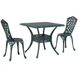 vidaXL Gartenstuhl Set 3 St. 3334751 0 x 0 x 0 cm grün