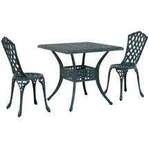 vidaXL Gartenstuhl Set 3 St. 3334751 0 x 0 x 0 cm grün