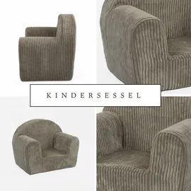 FORTISLINE Kindersessel Mini 40 x 33 x 39 cm Cord braun